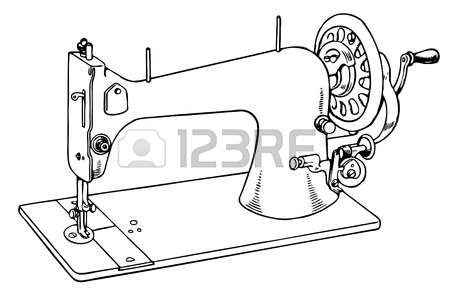 Sewing Machine coloring #12, Download drawings