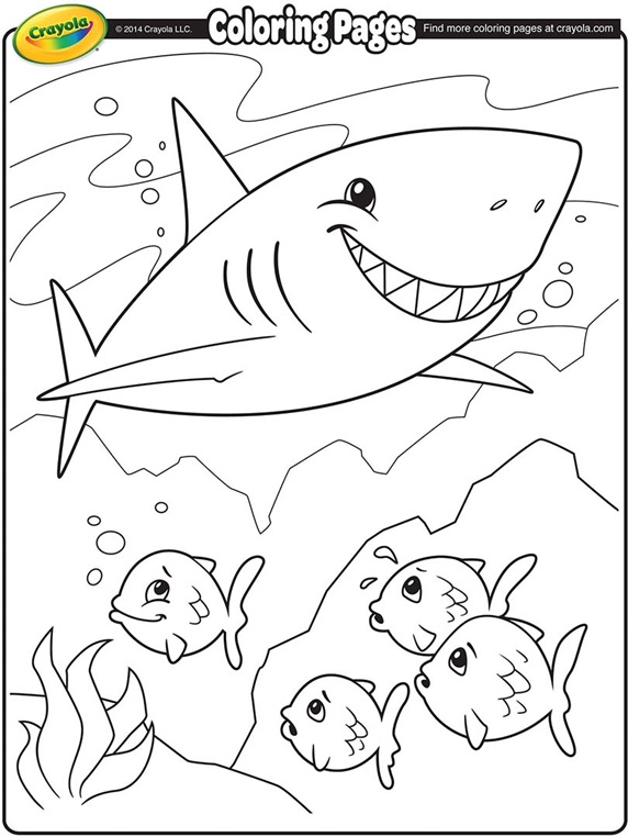 Shark coloring #14, Download drawings
