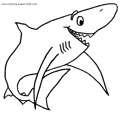 Shark coloring #18, Download drawings