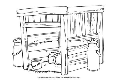 Shed coloring #15, Download drawings