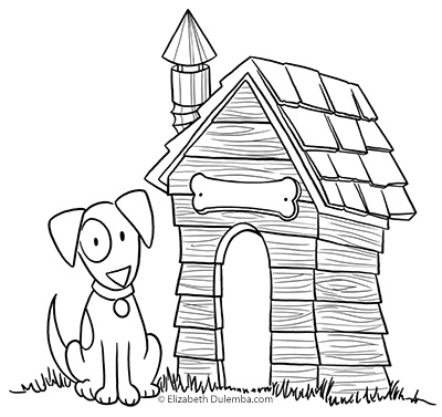 Shed coloring #5, Download drawings