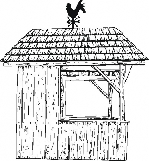 Shed coloring #17, Download drawings