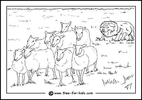 Sheepdog coloring #20, Download drawings
