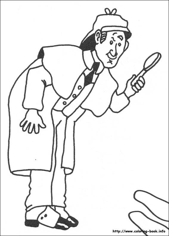 Sherlock Holmes coloring #4, Download drawings