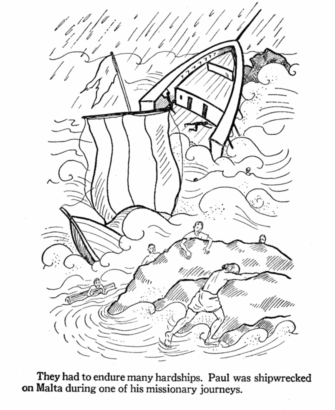 Shipwreck coloring #6, Download drawings