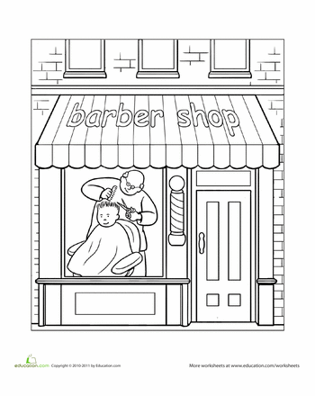 Shop coloring #11, Download drawings