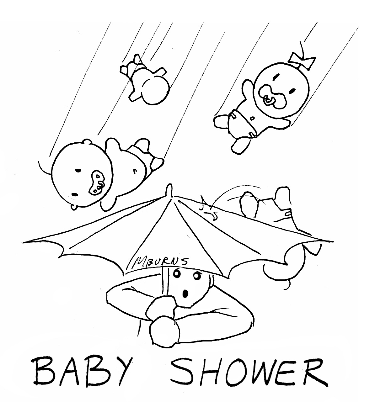 Shower coloring #18, Download drawings