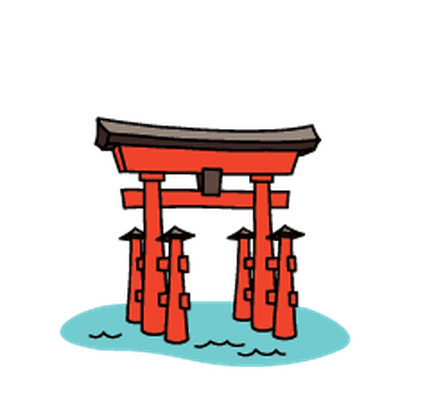 Shrine clipart #19, Download drawings