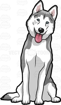 Siberian Husky clipart #16, Download drawings
