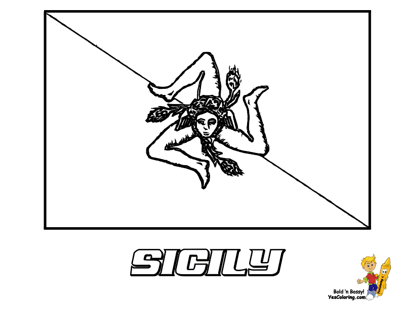 Sicily coloring #20, Download drawings