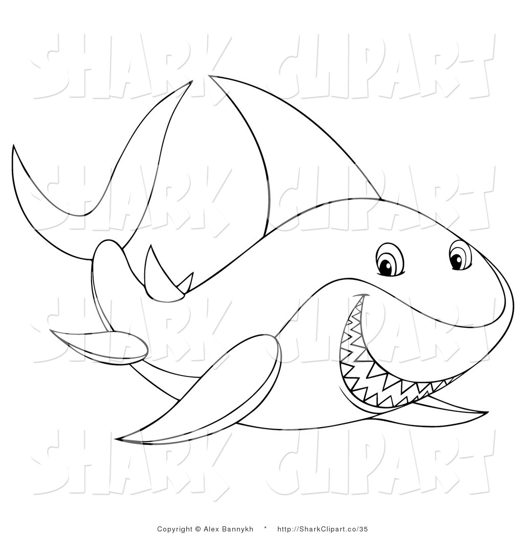 Silky Shark coloring #7, Download drawings