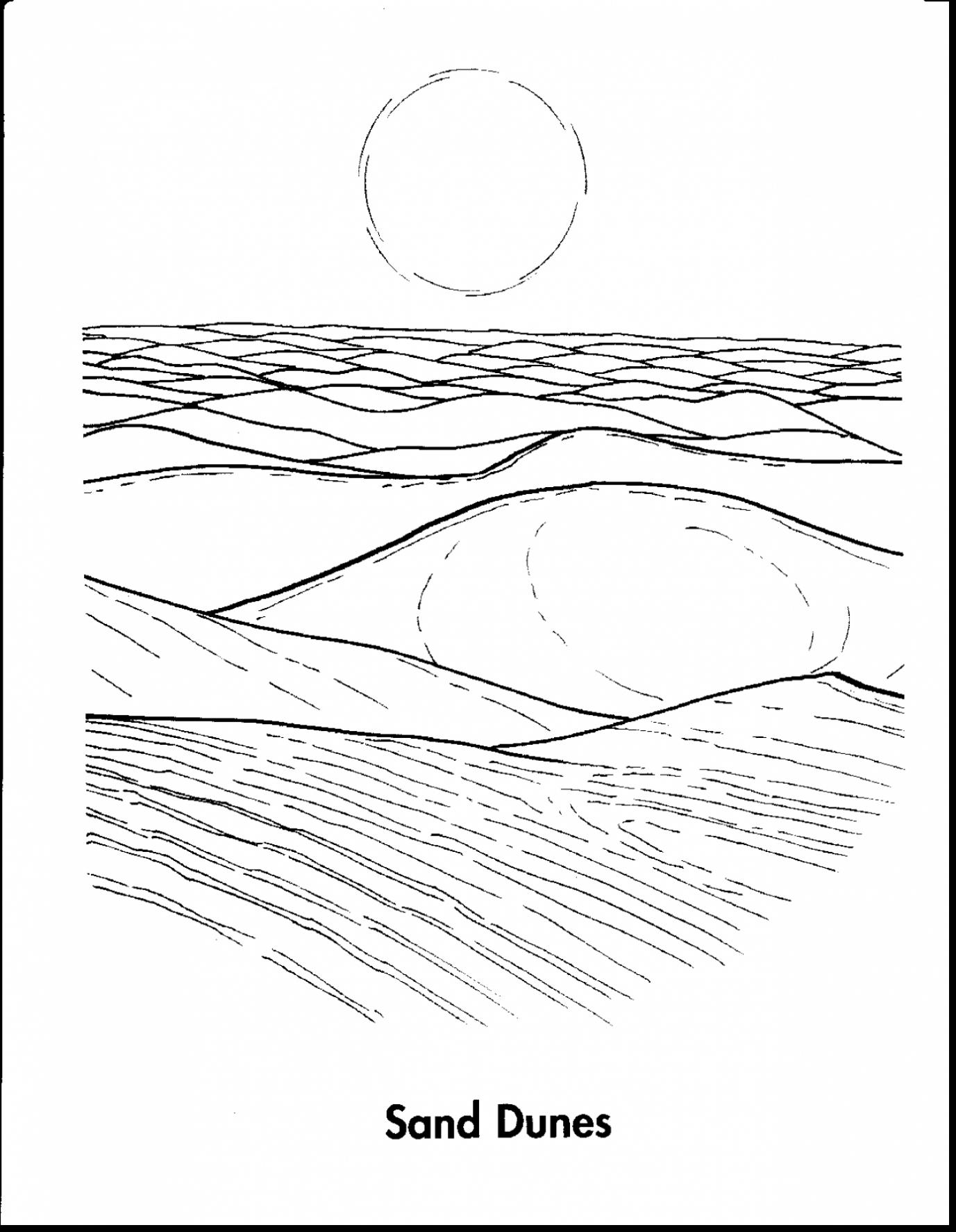 Simpson Desert coloring #13, Download drawings