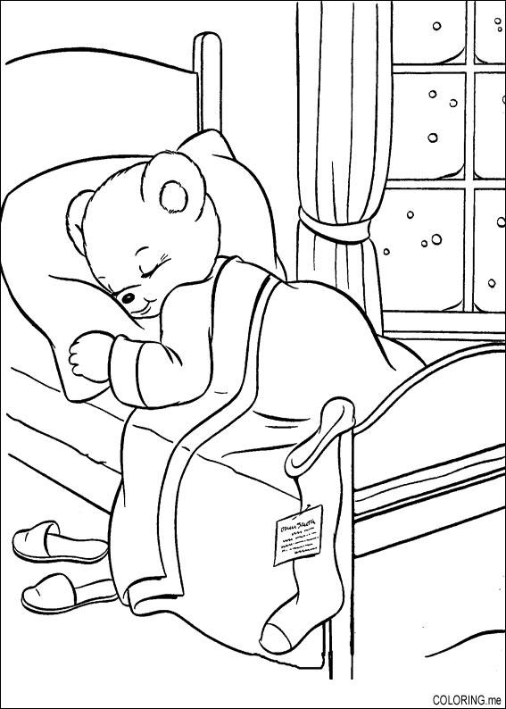 Sleeping coloring #12, Download drawings
