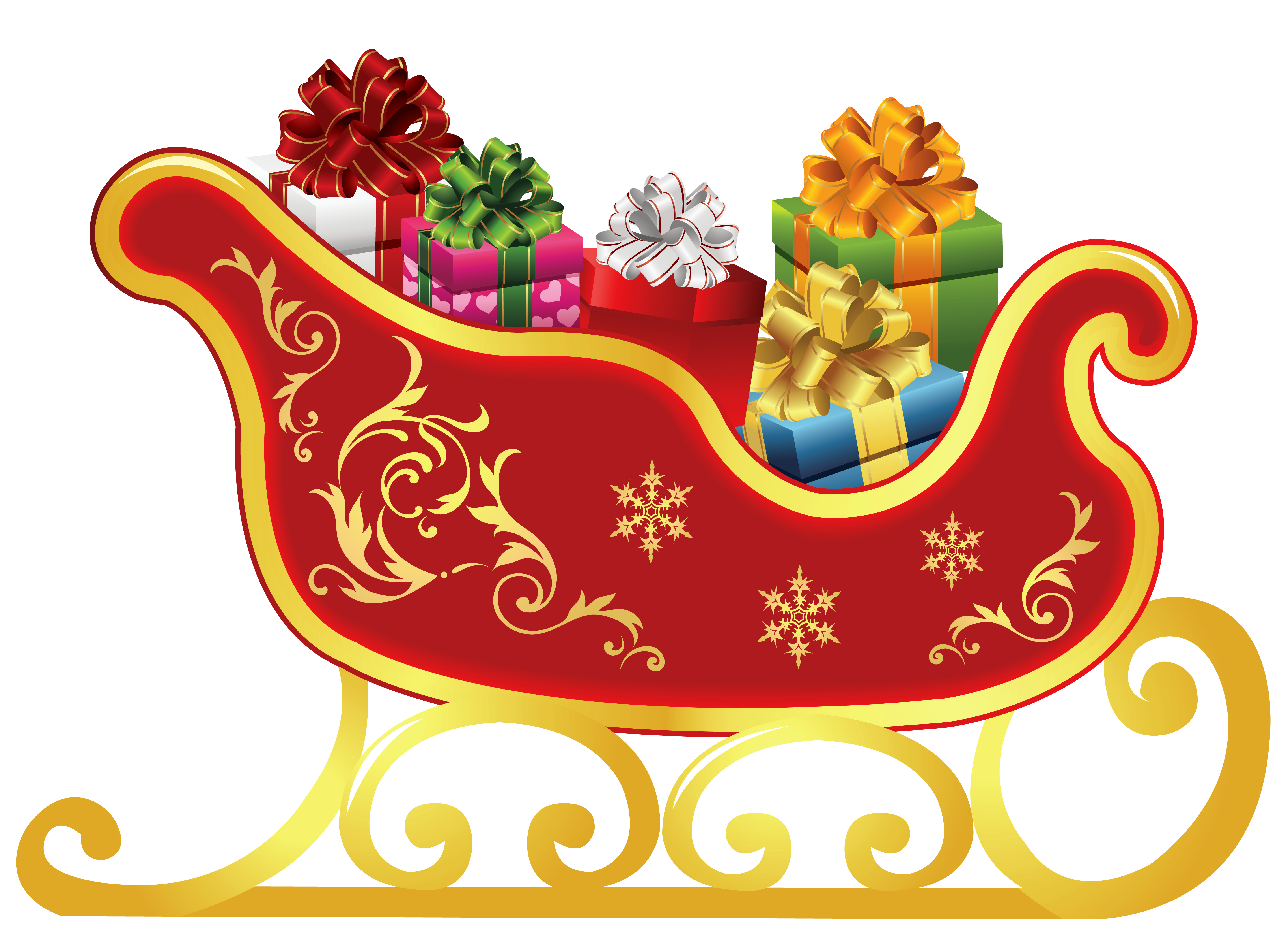 Sleigh clipart #2, Download drawings