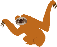 Three Toed Sloth clipart #17, Download drawings