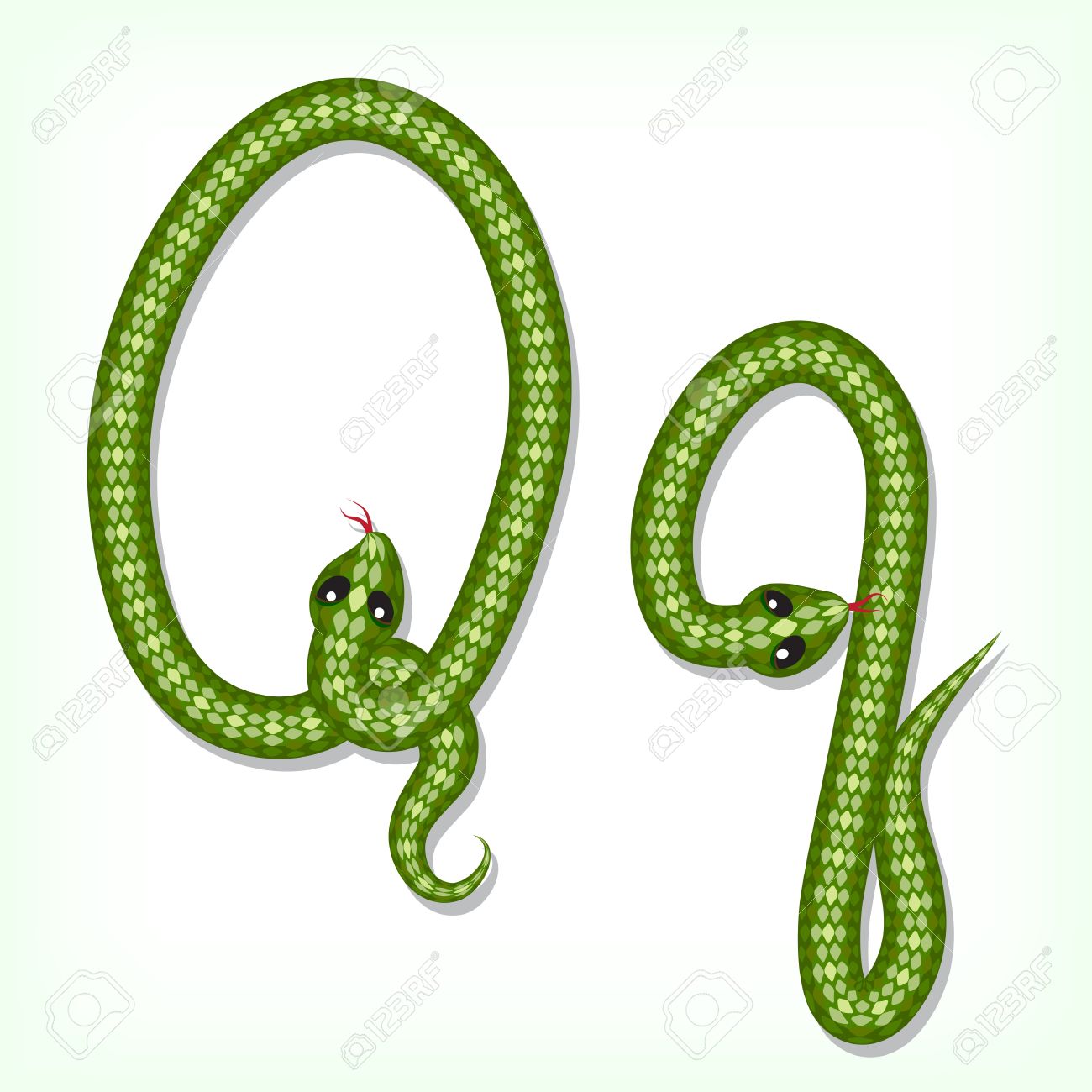 Smooth Green Snake clipart #7, Download drawings