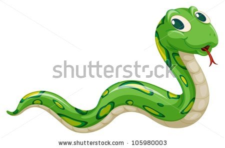 Smooth Green Snake svg #7, Download drawings