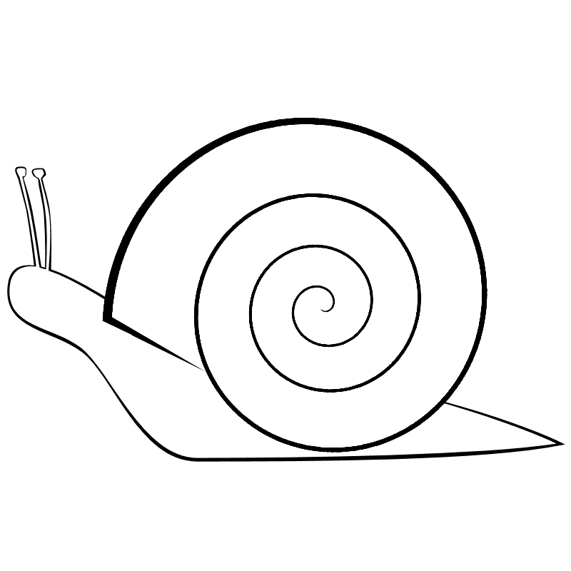 Snail coloring #8, Download drawings