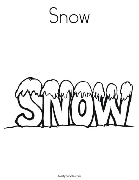 Snow coloring #15, Download drawings