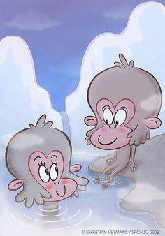 Snow Monkey clipart #13, Download drawings