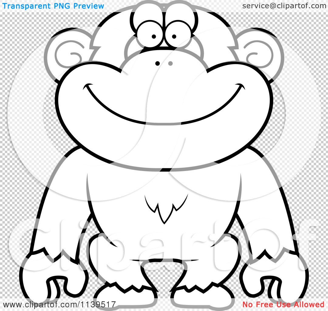 Snow Monkey clipart #1, Download drawings