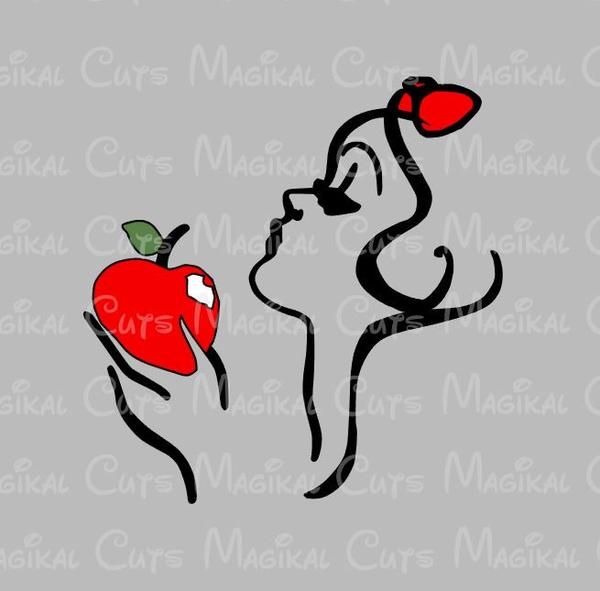 snow white svg #626, Download drawings