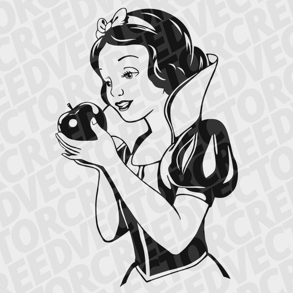 snow white svg #630, Download drawings