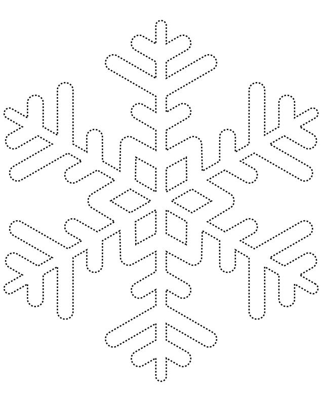 Snowflake coloring #14, Download drawings