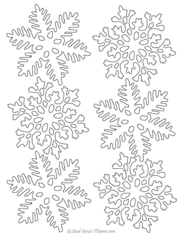 Snowflake coloring #12, Download drawings