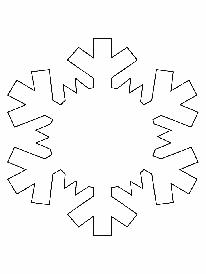 Snowflake coloring #6, Download drawings