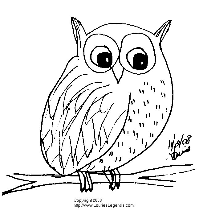 Snowy Owl coloring #8, Download drawings
