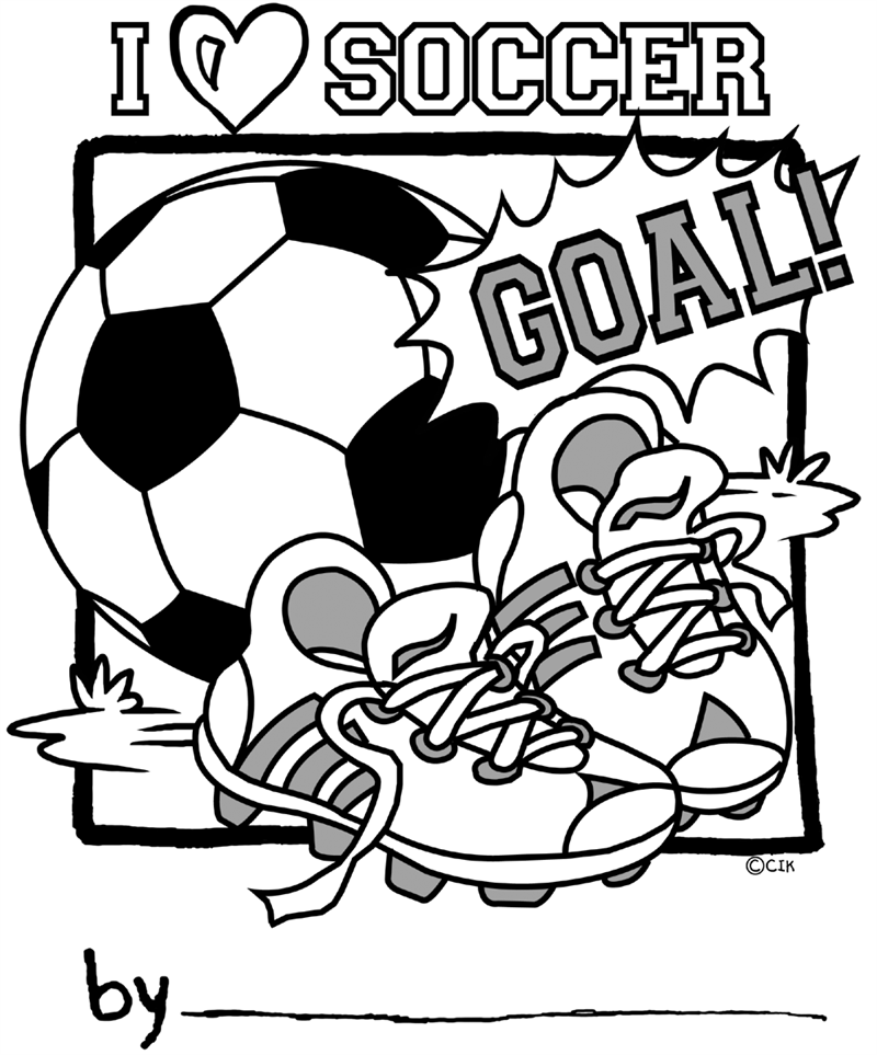 Soccer coloring #15, Download drawings