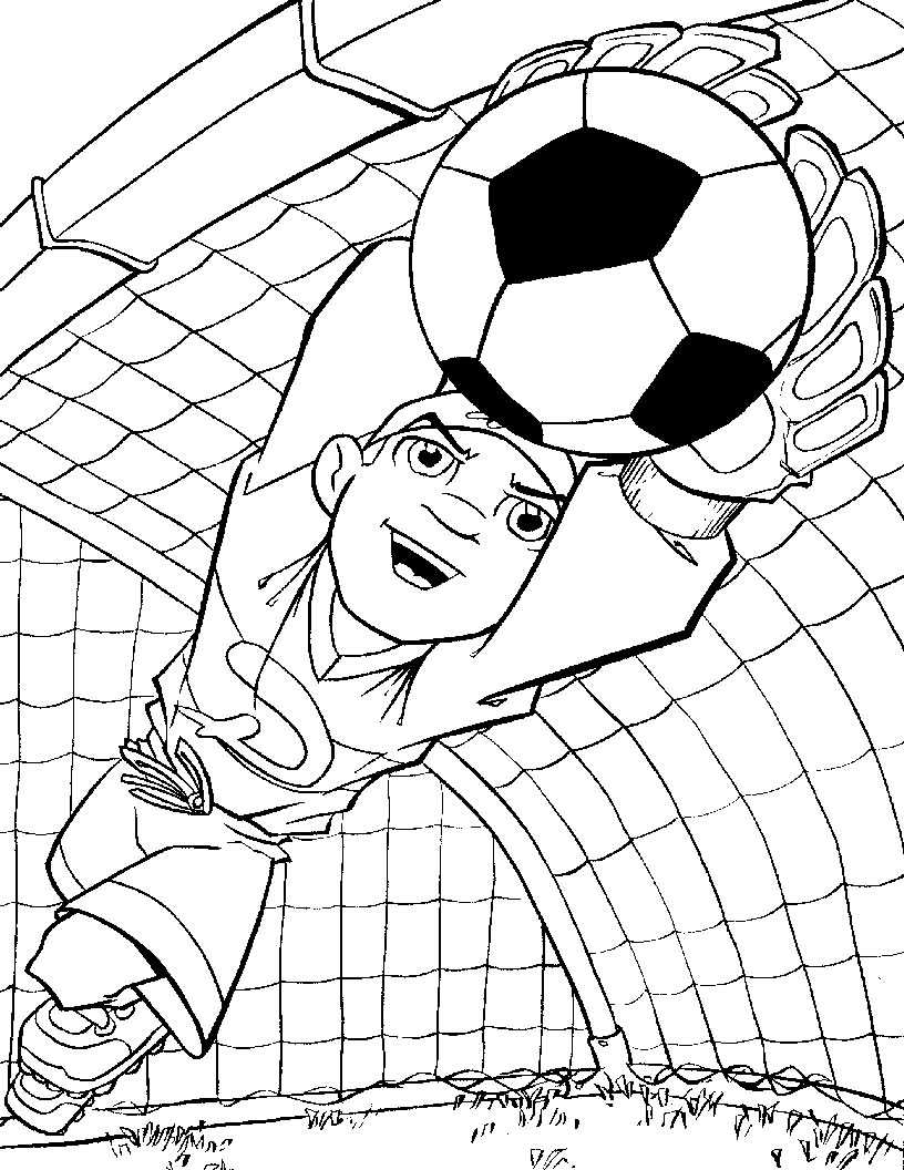 Soccer coloring #16, Download drawings