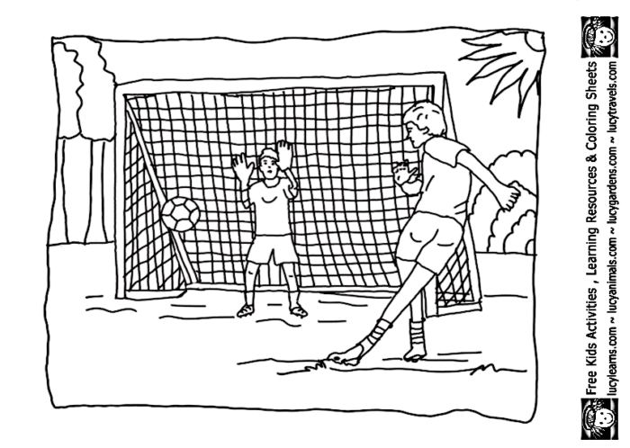 Soccer coloring #1, Download drawings