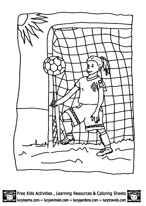 Soccer coloring #9, Download drawings