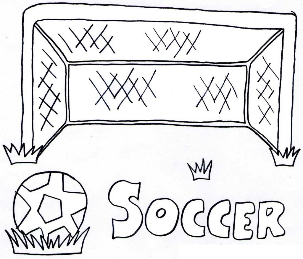 Soccer coloring #4, Download drawings