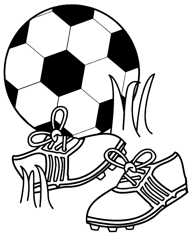 Soccer coloring #6, Download drawings