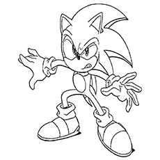 Sonic The Hedgehog coloring #19, Download drawings