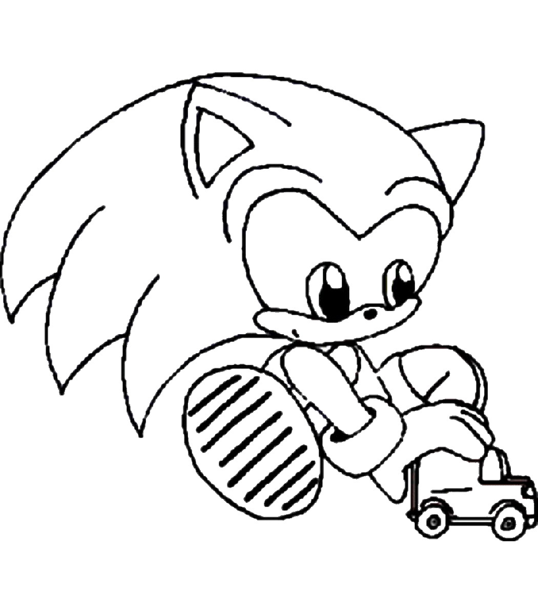 Sonic The Hedgehog coloring #3, Download drawings