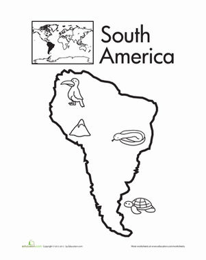 South America coloring #11, Download drawings