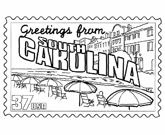 South Carolina coloring #18, Download drawings
