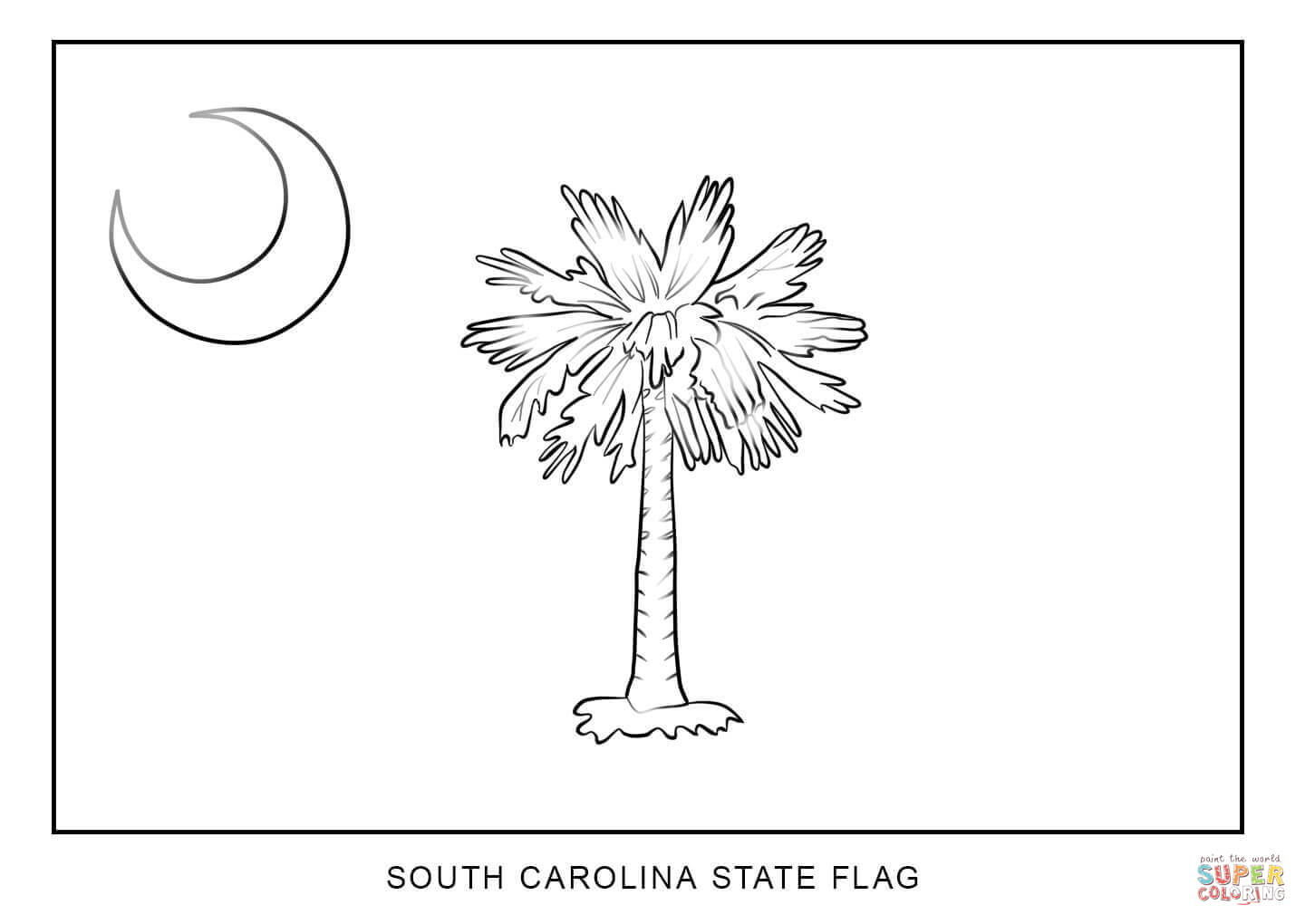 South Carolina coloring #14, Download drawings