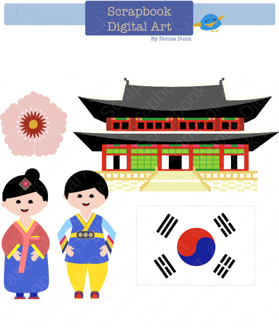 South Korea clipart #6, Download drawings