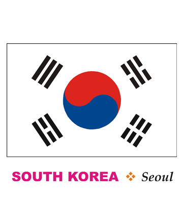 South Korea coloring #7, Download drawings