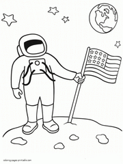 Space coloring #4, Download drawings