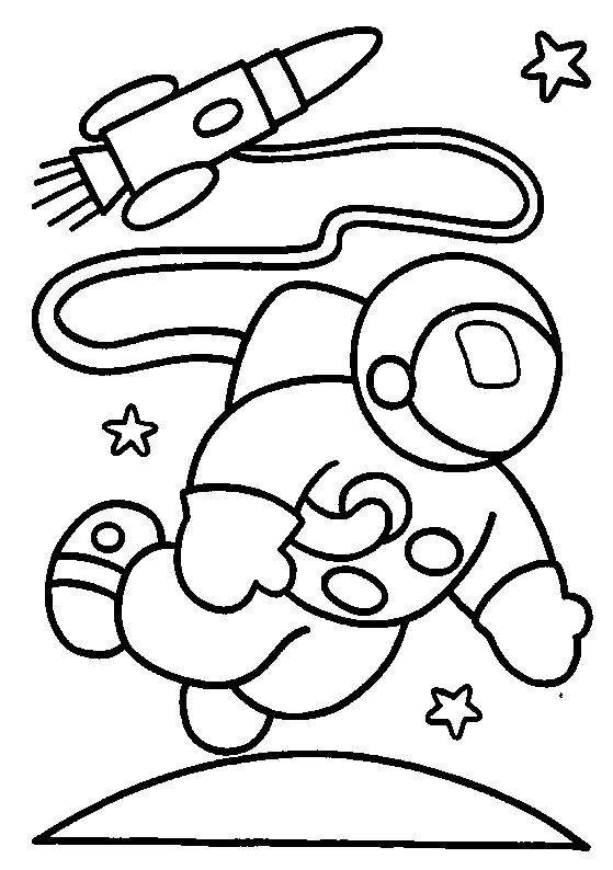 Space coloring #3, Download drawings