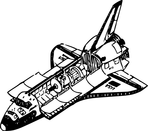 Space Shuttle svg #1, Download drawings