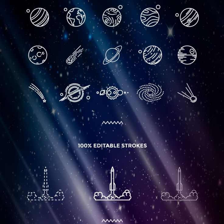 Spacescape svg #14, Download drawings