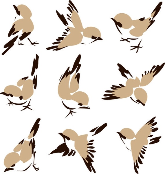 Sparrow svg #19, Download drawings