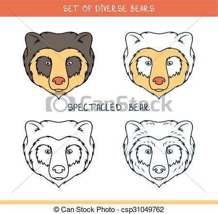 Spectacled Bear clipart #9, Download drawings